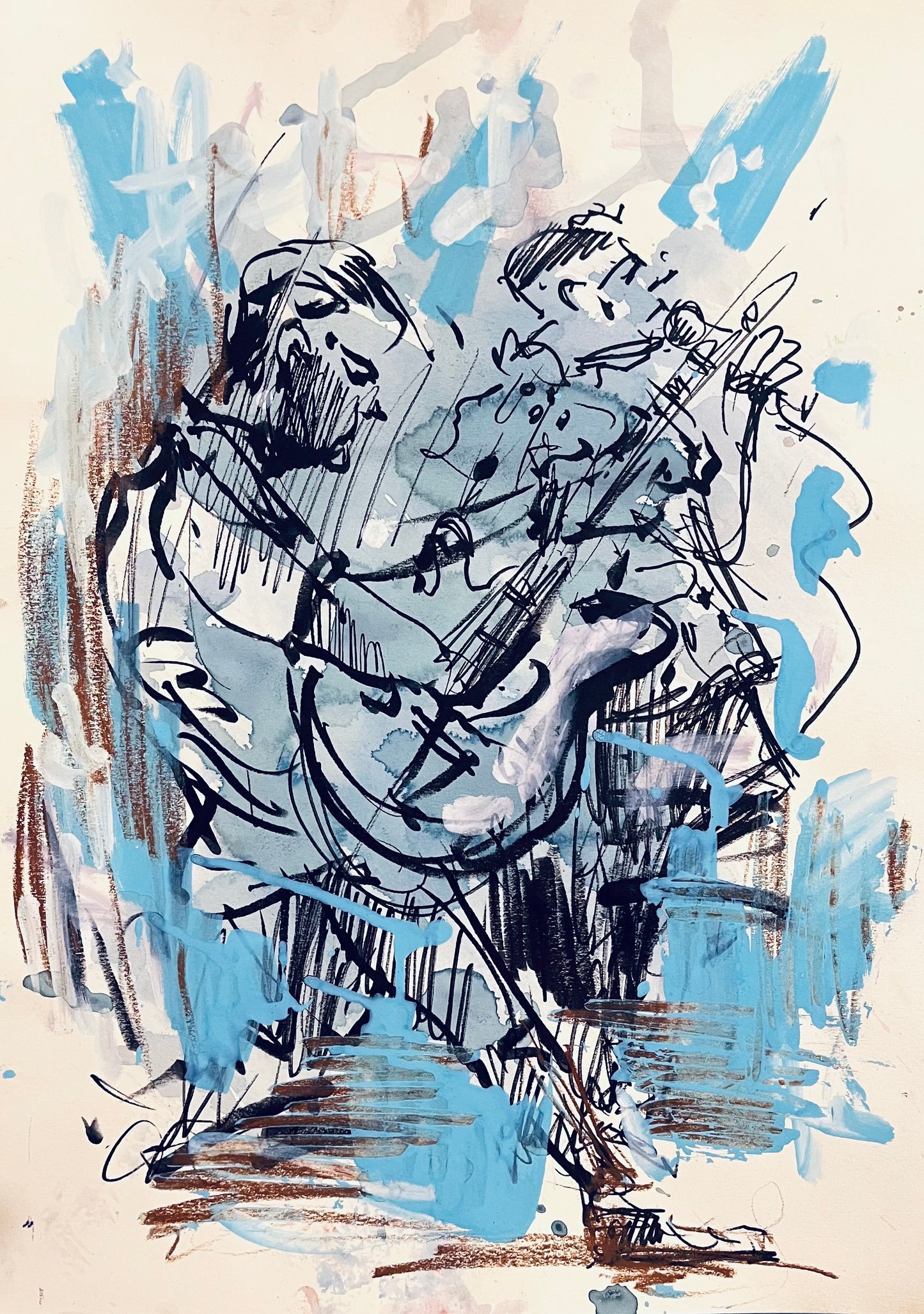 Inspiral Carpets drawn live at Chinnerys, Southend