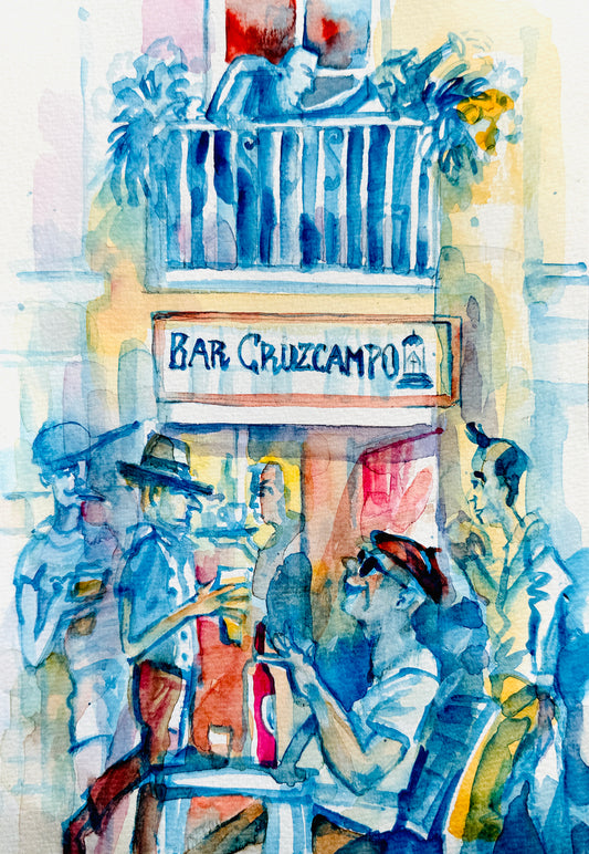 Cruzcampo! (Bar Study, Andalucia)