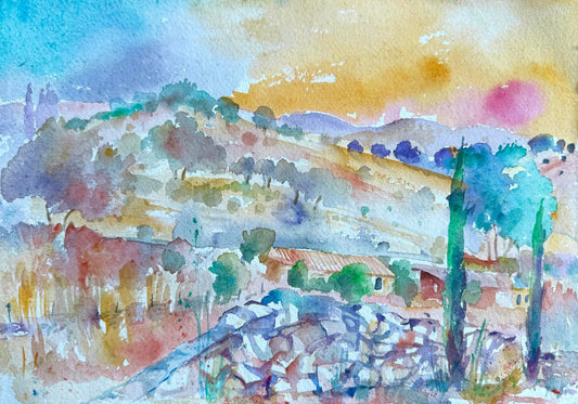 Sunrise, Los Pozos de la Nieve, Constantina, Seville.