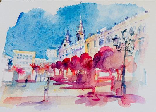 Plaza de las Tendillas, Cordoba, Spain.