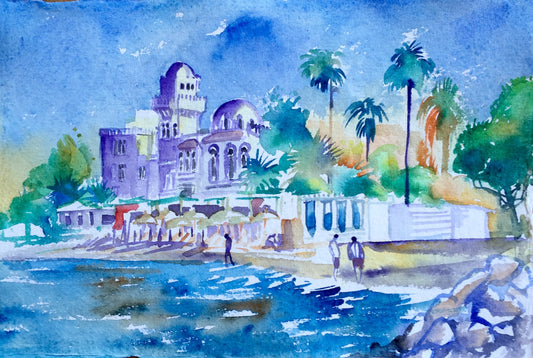 7.45am, Mosque, Juan-les-Pins, Côte d’Azur, France.